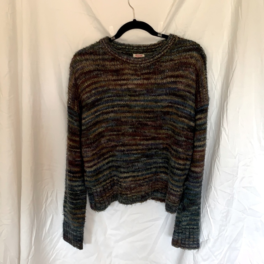 Multicolored knit sweater, great condition!